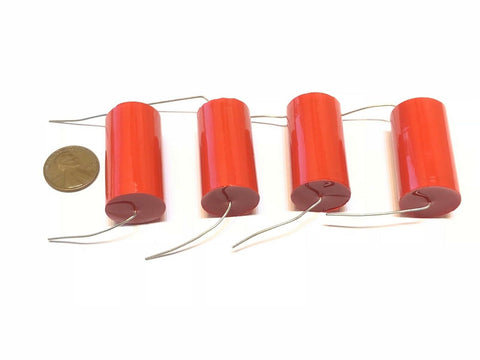 4 Pieces 5.6UF 250V Capacitor 19MMX37MM stereo audio crossover C37