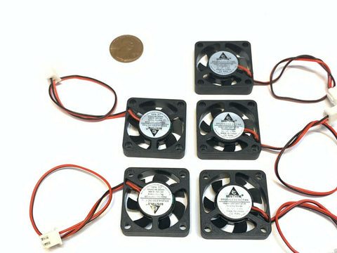 5 Pieces 12v fan blower ender 3 5 2pin 3d printer cooling small mini 30mm A31