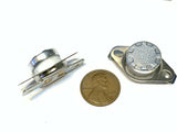 2 Pieces N/C 240ºC 464ºF normally closed Thermal  Thermostat switch KSD301 A20