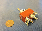 1 Piece ( Orange ) 6-Pin Toggle DPDT ON-OFF-ON Momentary Switch 20A (on)off(on)
