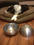 medium neo bowl   Elevated Raised Dog Feeder Stainless Steel cat lab dish bowls