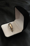black ring box wedding velvet diamond engagement gift