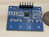 1 Piece TTP224 4 way Piece Touch Key Module Capacitive sensor C23