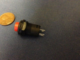 1 Piece  Momentary  12mm red pushbutton Switch round push button 12v on off b14