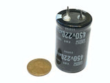 2 Pieces 220uf 450V 25x40mm Aluminum Electrolytic capacitor A14
