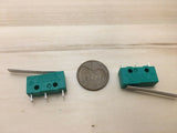 2 Pieces Green kw4-3z-3 N/C N/O normally Micro Limit Switch 29mm Lever 5A C3