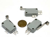 3  Pieces Gray roller long lever open N/C N/O normally Micro Limit Switch A3