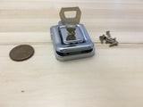 2 pieces - Lock key Silver J402 Nickle Cigar Wood Box Case Latch Clasp C21