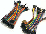 50x male to male and 50x female to female jumper wires arduino 2.54mm cable A13