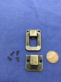 1 Piece vintage style small box hardware lock latch box latches box catches B13