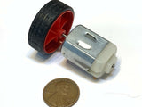 4 sets RED Motor 30MM Diameter 2mm shaft Car Robot Tire Wheel DC 4pcs A3
