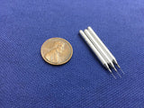 3 Pieces Drill bit micro 3D Printer  .2mm  Extruder Nozzle Head Cleaner A