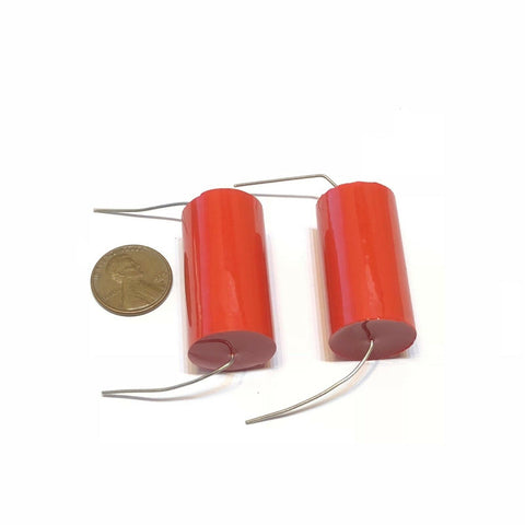2 Pieces 5.6UF 250V Capacitor 19MMX37MM stereo audio crossover C37
