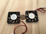 2 Pieces 12v 4007s Gdstime Computer 2pin 40x40x7mm DC Cooling Fan brushless C27