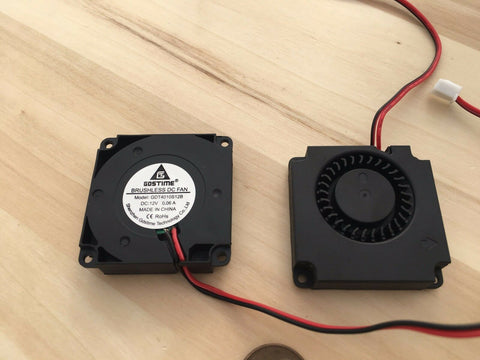 2 Pieces 4010s Gdstime Centrifugal dc 40mm 12V computer blower Fan brushless C4