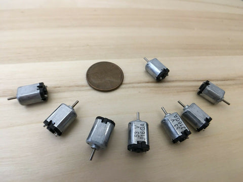 8 pieces K10 DC Small mini micro motor J011 fan 10mm 3-3.7V 21000rpm robot B3