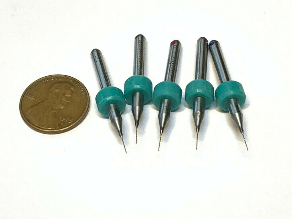5 Pieces .25mm Micro Drill Bits 3D Printer Nozzle Cleaning PCB kit Extruder A26