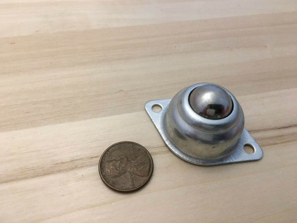1 Piece ball round Small Swivel Caster Wheel robot platform Fixed Metal A12