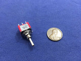 1 Piece Momentary Mini Toggle Switch (ON)-OFF-(ON) 6 pin 12vdc 220ac 1/4  A5