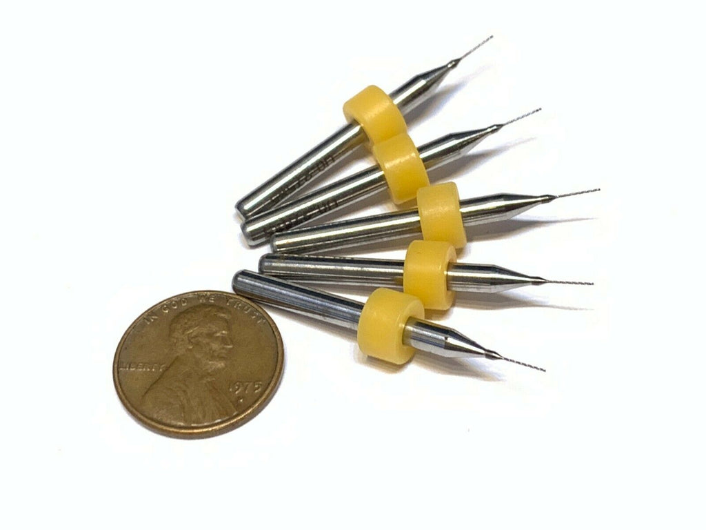 5 Pieces .275mm Micro Drill Bits 3D Printer Nozzle Cleaning PCB kit Extruder A25