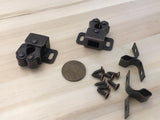 2 Pieces DARK Double roller catch Chest Box Latch Clasp Toggle cabinet Latch C33