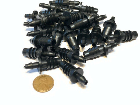 25 Pieces 3/8" to 1/4" Hose Adapter Reducer Garden Connectors Irrigation 10x A6