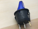 2 Pieces Blue LED 10A ON OFF Toggle Switch 12v illuminated lamp 3 pin C29