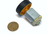 4 sets Motor Small toy 30MM Diameter 2mm shaft Car Robot Tire Wheel DC 4pcs C20