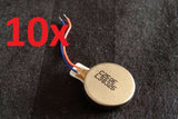 10x 12 mm x 2.7mm Voltage 3V Coin Vibration Micro Motor Flat Toy Cell Phone  b14