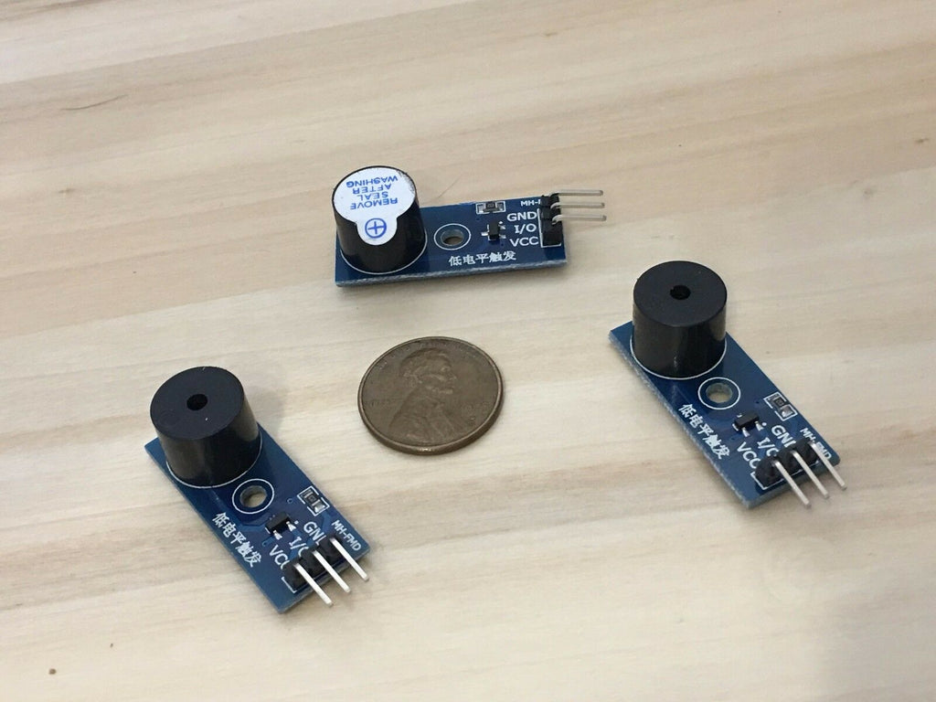 3 pieces passive Piezo Electronic Buzzer 3.3V 5V Tone Alarm module Arduino B22