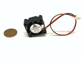 2 Pieces 24v fan gdstime blower 25x25x10mm mini micro gpu dc 2 wire usa B18