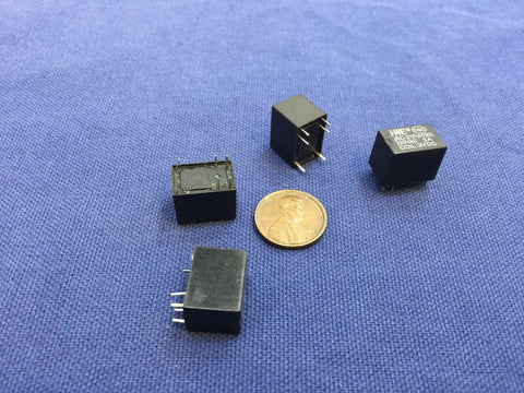 4 Pieces -------3V ---- BLACK  Miniature PCB Relay JRC-21F 4100 DC 3V 6 Pins c14