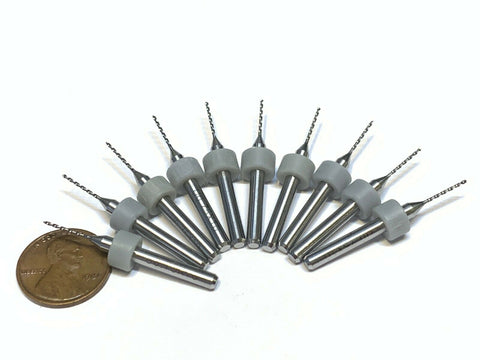 10 Pieces .75mm Micro Drill Bits 3D Printer Nozzle Cleaning PCB kit Extruder A31