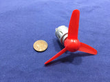 2 Pieces Propeller prop  Motor dc 6v Gear brush brushed small  140 KD086  B6