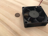 10 Pieces Gdstime 7025s 70x70x25mm 2 wires Brushless DC Cooling Fan 12V Fans C10