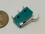 10 Pieces Green hump N/C N/O normally Micro Limit Switch Lever 125v  amp 5A c37