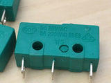 10 Pieces ( NO lever ) Green kw4-3z-3 N/C N/O normally Micro Limit Switch 5A C26