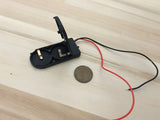1 piece CR2032 Button Coin Cell Battery Holder Case Box On Off Switch Wire B10