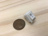 1 Piece small mini 10mm x 15mm On/Off Rocker Switch 3a 2 Pin 12V 110V 250V C23
