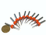 10 Pieces 1.1mm Micro Drill Bits 3D Printer Nozzle Cleaning PCB kit Extruder A22
