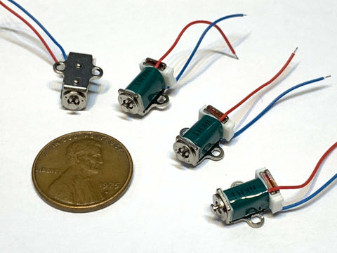 4 Pieces Linear Motion Electromagnet Miniature Solenoid Flow Pull Micro push c21