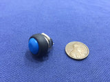2x Blue MOMENTARY N/O normally open PUSH BUTTON SWITCH DC (on) off TK0304 A7