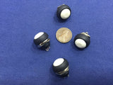 4x White MOMENTARY N/O normally open PUSH BUTTON SWITCH DC (on) off TK0304 B15
