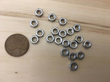 20 Pieces Metric Thread M4 Plated stainless Steel Hexagon Screw Nut pop B2