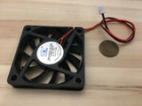 2 pieces DC 12V Brushless  Exhaust Fan 60mm 60x60x10 2pin 6010 Gdstime A11