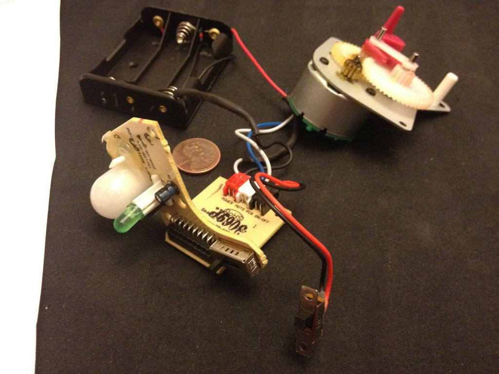 1x mechanical relay timer motion sensor moduel 555 light movement gear motor c11