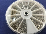 1000pcs Stainless Steel Screws Nuts Assortment Kit Set diy glasses Repair b7