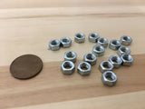 20 Pieces Metric Thread M5x.8mm Zinc Plated Steel Hexagon Nut Screw Nut Brand B3