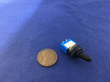 1 Piece Waterproof boot SPST ON-OFF Miniature Toggle Switch,3A/250VAC,6A/125VAC