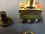 1 waterproof DPDT Momentary-Off-Momentary ON/OFF/ON Toggle Switches 15A 1/2"